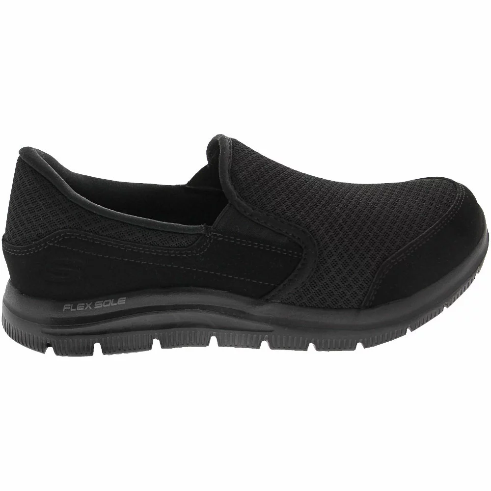 Skechers Work Cozard Non-Safety Toe Work Shoes - Womens Black 1 Skechers Work Cozard Non-Safety Toe Work Shoes - Womens Black