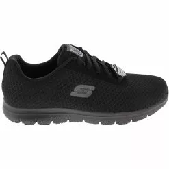 Skechers Work Bronaugh Non-Safety Toe Work Shoes - Womens Black