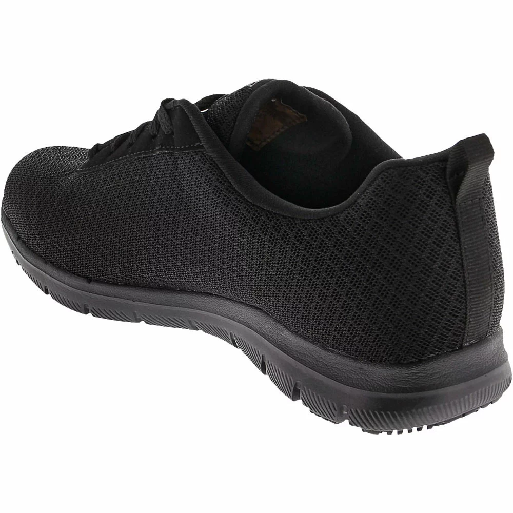 Skechers Work Bronaugh Non-Safety Toe Work Shoes - Womens Black 3 Skechers Work Bronaugh Non-Safety Toe Work Shoes - Womens Black - Image 3