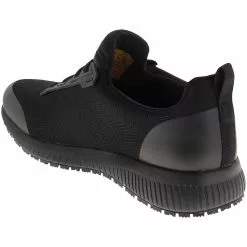 Skechers Work Squad Sr Non-Safety Toe Work Shoes - Womens Black -Rogan‘s Shoes shop SK 77222 BLK3