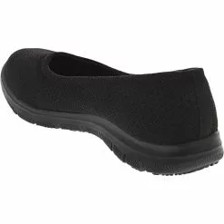 Skechers Work Ghenter Niota Non-Safety Toe Work Shoes - Womens Black 6 Skechers Work Ghenter Niota Non-Safety Toe Work Shoes - Womens Black -Rogan‘s Shoes shop SK 77247 BLK3