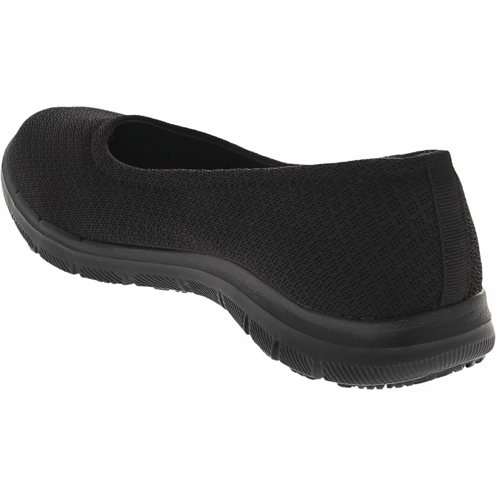 Skechers Work Ghenter Niota Non-Safety Toe Work Shoes - Womens Black 3 Skechers Work Ghenter Niota Non-Safety Toe Work Shoes - Womens Black - Image 3