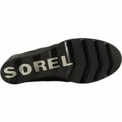 Sorel Boots Sorel Joan Of Arc Wedge 2 Casual Boots - Womens Black -Rogan‘s Shoes shop SL 1808551 BLK4