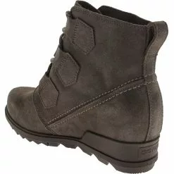 Sorel Boots Sorel Evie Lace Casual Boots - Womens Grey -Rogan‘s Shoes shop SL 1870421 BRN3