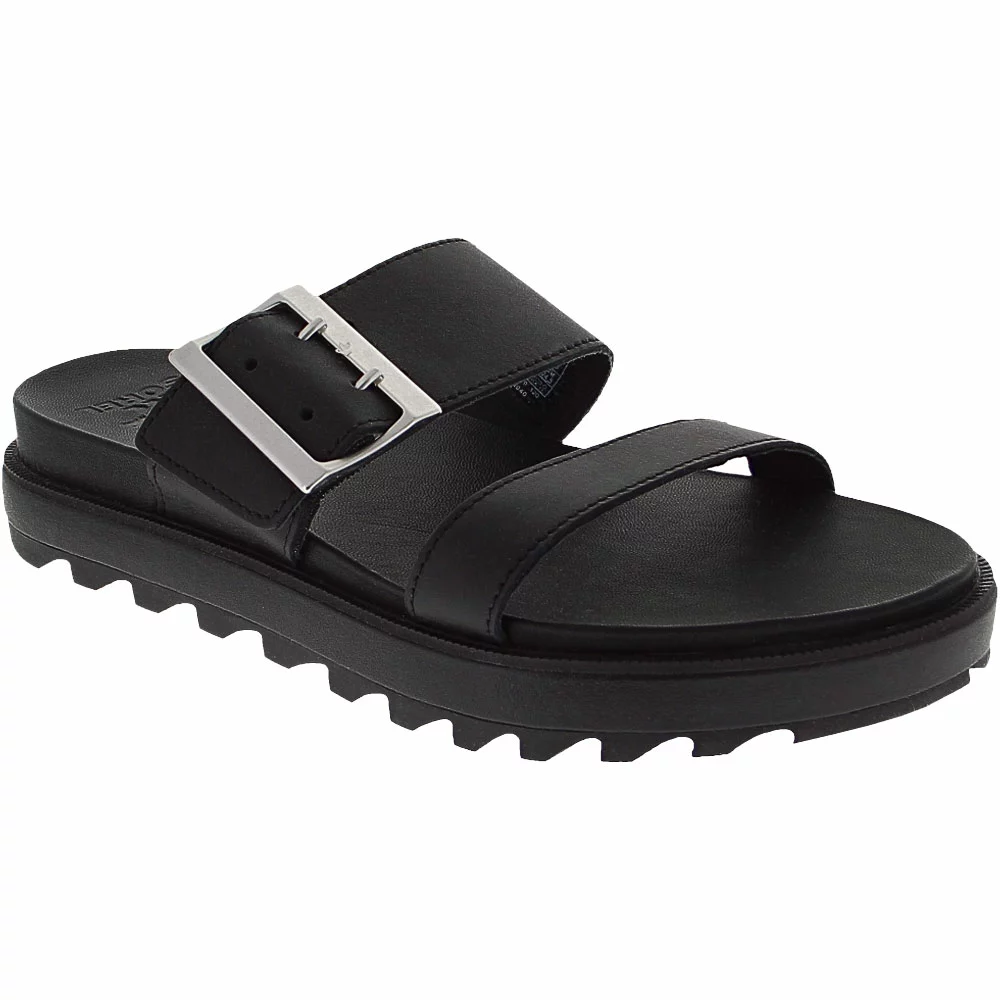 Sorel Boots Sorel Roaming Buckle Slide Sandals - Womens Black 2 Sorel Boots Sorel Roaming Buckle Slide Sandals - Womens Black - Image 2