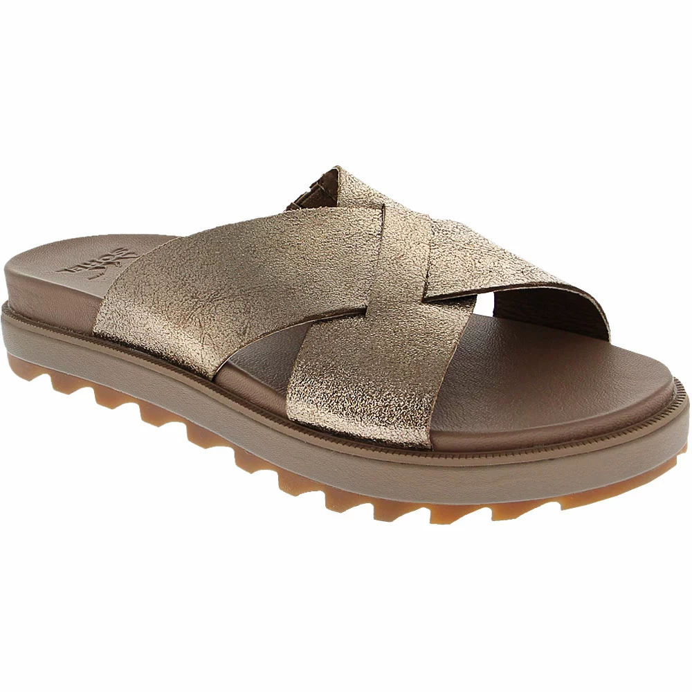 Sorel Boots Sorel Roaming Criss Cross Sandals - Womens Ash Brown 2 Sorel Boots Sorel Roaming Criss Cross Sandals - Womens Ash Brown - Image 2