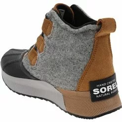 Sorel Boots Sorel Out N About 3 Clas Fel Winter Boots - Womens Carmel Brown Black -Rogan‘s Shoes shop SL 1959291 BRN3