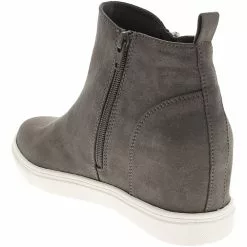 Madden Girl Piper Casual Boots - Womens Grey -Rogan‘s Shoes shop SM PIPER GRY3