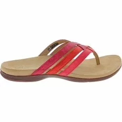 Spenco Insoles Spenco Triple Strap Flip Flops - Womens Red
