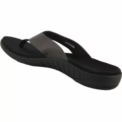 Spenco Insoles Spenco Pure Flip Flops - Womens Black -Rogan‘s Shoes shop SN 39833 BLK3