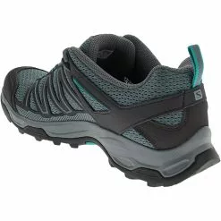 Salomon Pathfinder Hiking Shoes - Womens Stormy Weather Phantom Tropical Green -Rogan‘s Shoes shop SO 405144 GRY3