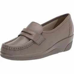Softspots Pennie Slip On Casual Shoes - Womens Taupe -Rogan‘s Shoes shop SS 103801 TAU3