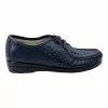 Softspots Bonnie Lite Wedge Oxford Casual Shoe - Womens Navy