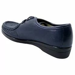 Softspots Bonnie Lite Wedge Oxford Casual Shoe - Womens Navy 6 Softspots Bonnie Lite Wedge Oxford Casual Shoe - Womens Navy -Rogan‘s Shoes shop SS 11480 NVY3