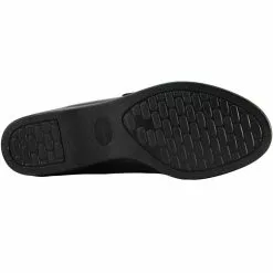 Softspots Angie Moc Toe Strap Casual Shoes - Womens Black -Rogan‘s Shoes shop SS 123001 BLK4