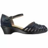 Softspots Tatianna Ankle Strap Sandals - Womens Navy