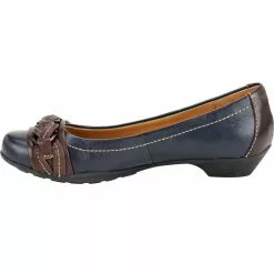 Softspots Posie Casual Shoes - Womens Navy Chocolate -Rogan‘s Shoes shop SS 751801 NVC3