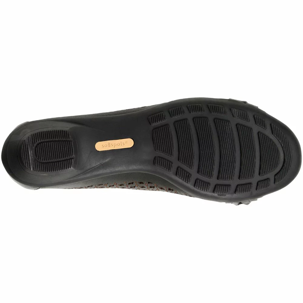 Softspots Posie Slip On Casual Shoes - Womens Black 4 Softspots Posie Slip On Casual Shoes - Womens Black - Image 4