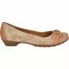 Softspots Posie Slip On Casual Shoes - Womens Gold Multi