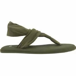 Sanuk Yoga Sling 2 Spectrum Flip Flops - Womens Olive