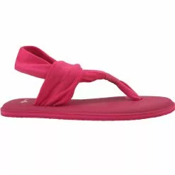 Sanuk Yoga Sling 2 Spectrum Flip Flops - Womens Pink