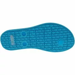 Sanuk Sidewalker Neon Flip Flops - Womens Neon Blue -Rogan‘s Shoes shop SU 1100632 BLU4