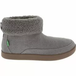 Sanuk Bay Sick Bootie Casual Boots - Womens Grey