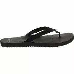 Sanuk Ashland St Flip Flops - Womens Black