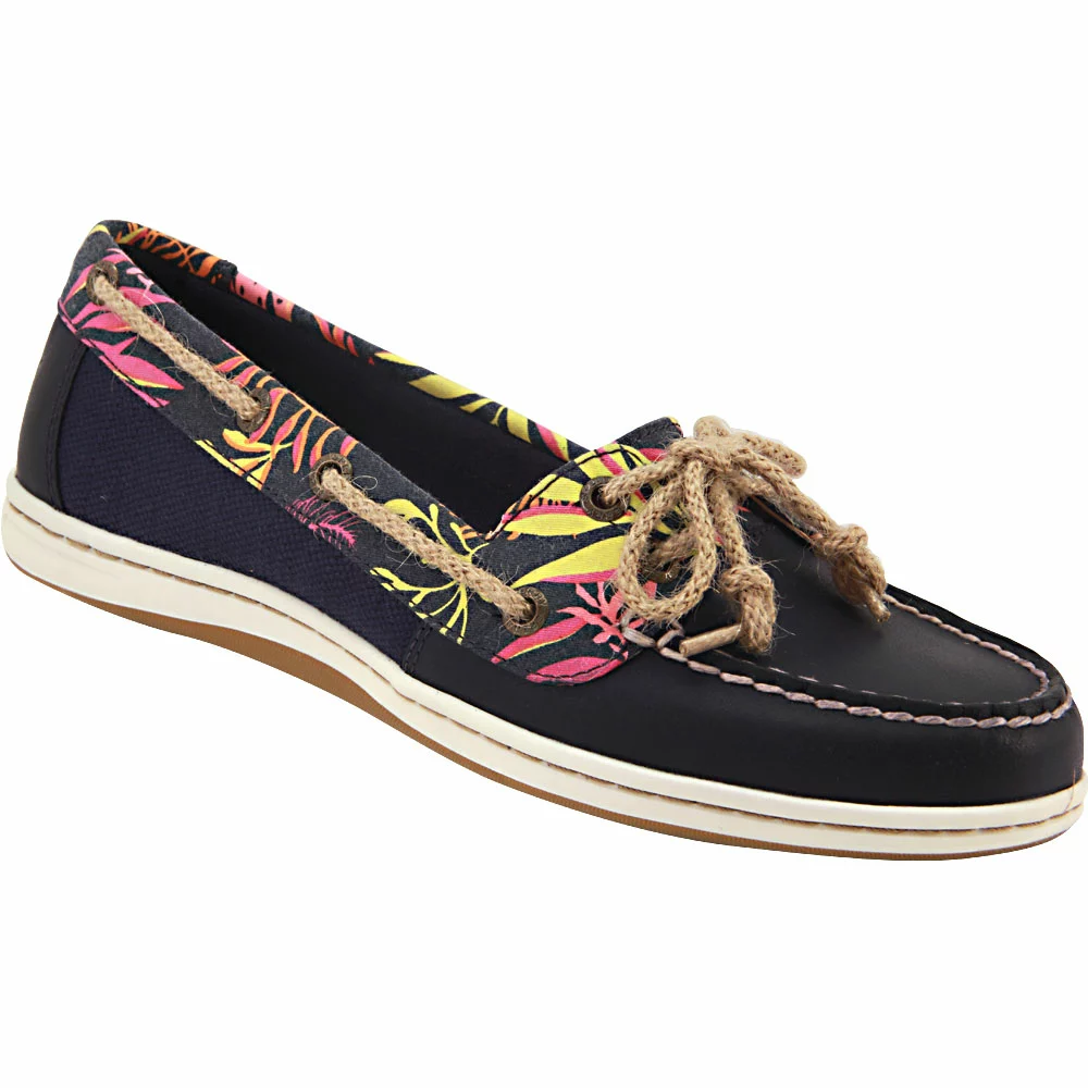 Sperry Firefish Boat Shoes - Womens Navy Pink 2 Sperry Firefish Boat Shoes - Womens Navy Pink - Image 2