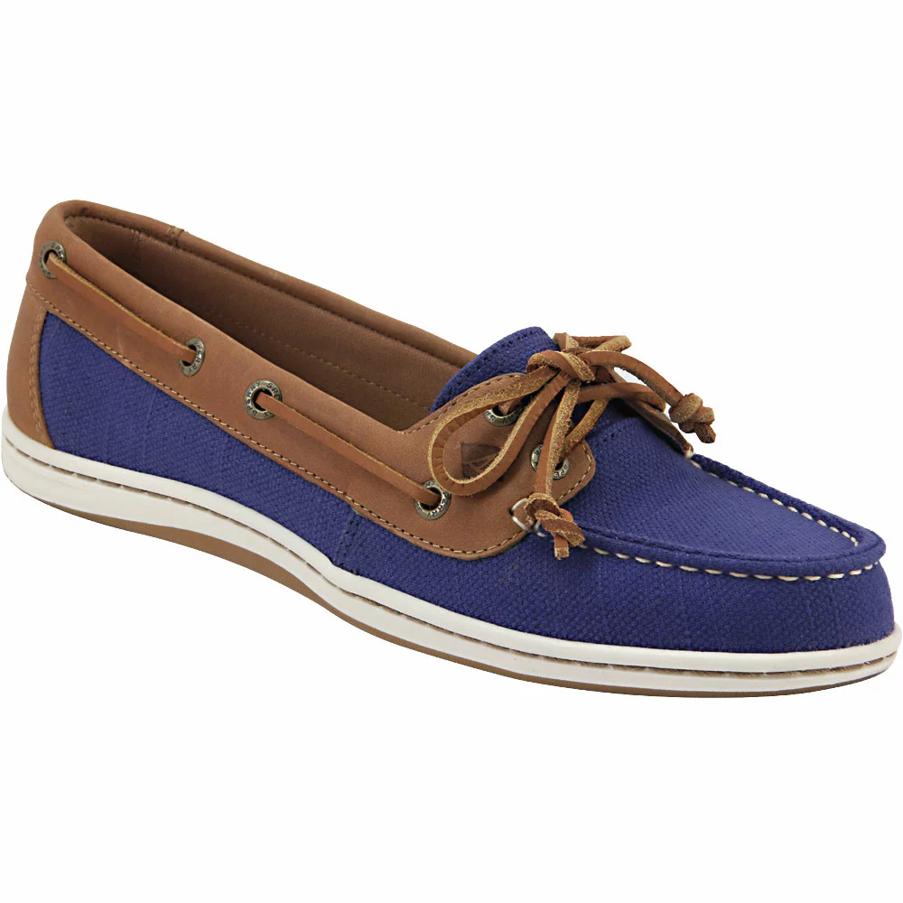 Sperry Firefish Canvas Boating Shoes - Womens Blue 2 Sperry Firefish Canvas Boating Shoes - Womens Blue - Image 2