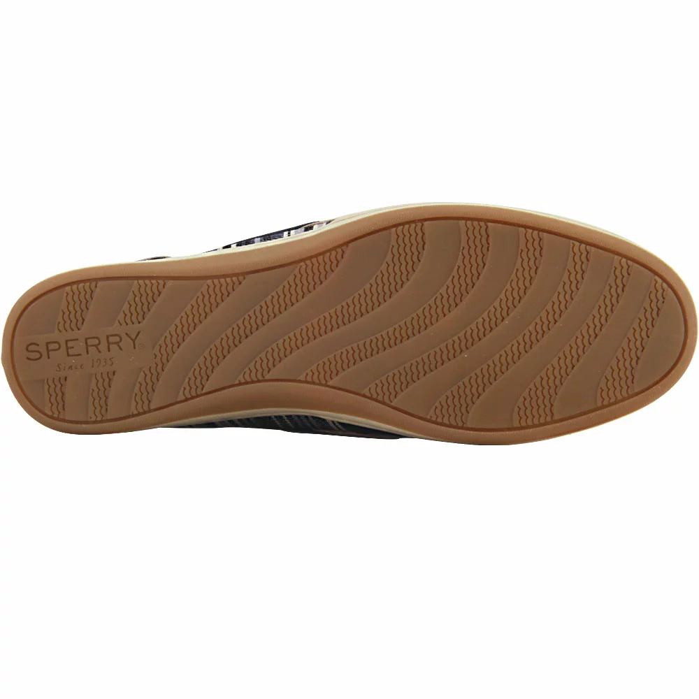 Sperry Koifish Denim Stripe Boat Shoes - Womens Navy 4 Sperry Koifish Denim Stripe Boat Shoes - Womens Navy - Image 4