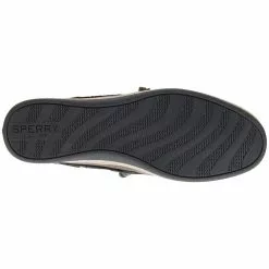 Sperry Songfish Suede Wool Boat Shoes - Womens Navy -Rogan‘s Shoes shop SY STS99624 NVY4