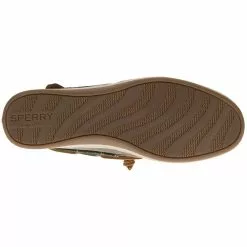 Sperry Songfish Suede Wool Boat Shoes - Womens Olive -Rogan‘s Shoes shop SY STS99624 OLI4