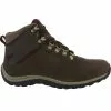 Timberland Norwood Mid Hiking Boots - Womens Dark Brown Maroon