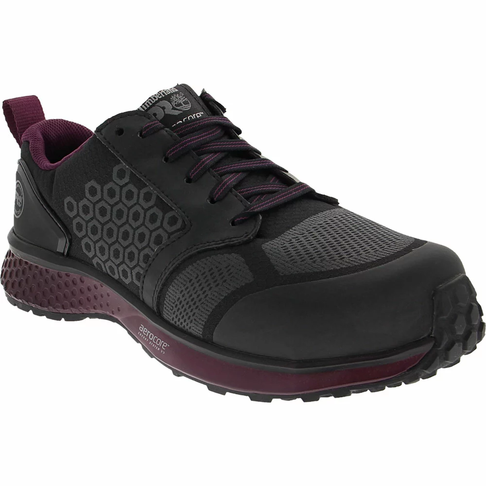 Timberland Pro Boots Timberland PRO Reaxion Composite Toe Work Shoes - Womens Black 2 Timberland Pro Boots Timberland PRO Reaxion Composite Toe Work Shoes - Womens Black - Image 2