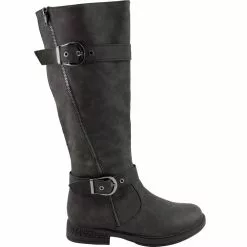 Two Lips Too Jordy Tall Dress Boots - Womens Black