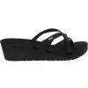 Teva Mush Mandalyn Wedge Ola 2 Sandals - Womens Black
