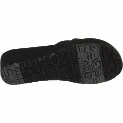 Teva Mush Mandalyn Wedge Ola 2 Sandals - Womens Agave Black Metallic -Rogan‘s Shoes shop TV 1000099 XXW4