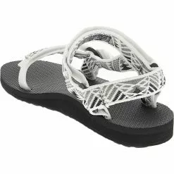 Teva Original Sandal Outdoor Sandals - Womens White Grey -Rogan‘s Shoes shop TV 1003987 WGY3