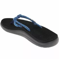 Teva Voya Tri Flip Flops - Womens Blue -Rogan‘s Shoes shop TV 1019041 BLU3