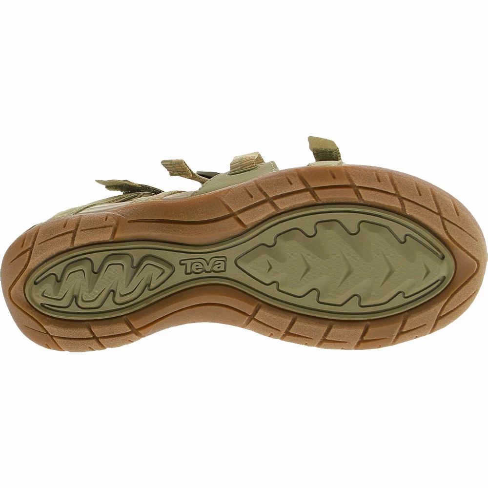 Teva Ascona Sport Web Water Sandals - Womens Olive 4 Teva Ascona Sport Web Water Sandals - Womens Olive - Image 4