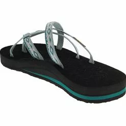 Teva Olowahu Flip Flop Sandals - Womens Grey 6 Teva Olowahu Flip Flop Sandals - Womens Grey -Rogan‘s Shoes shop TV 6840 GRY3