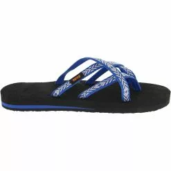 Teva Olowahu Flip Flop Sandals - Womens Lapis Blue