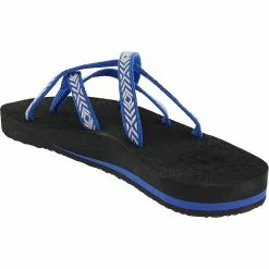 Teva Olowahu Flip Flop Sandals - Womens Lapis Blue 6 Teva Olowahu Flip Flop Sandals - Womens Lapis Blue -Rogan‘s Shoes shop TV 6840 LAP3