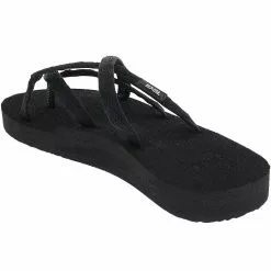 Teva Olowahu Flip Flop Sandals - Womens Black -Rogan‘s Shoes shop TV 6840 XXX3