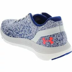 Under Armour Charged Impulse Knit Running Shoes - Womens Grey Purple -Rogan‘s Shoes shop UA 3022603 1053