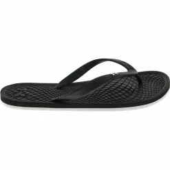 Under Armour Atlantic Dune T Flip Flops - Womens Black Grey