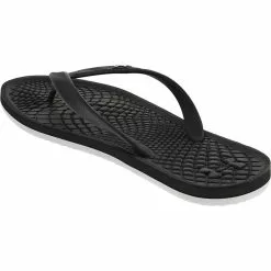 Under Armour Atlantic Dune T Flip Flops - Womens Black Grey -Rogan‘s Shoes shop UA 3022716 0023