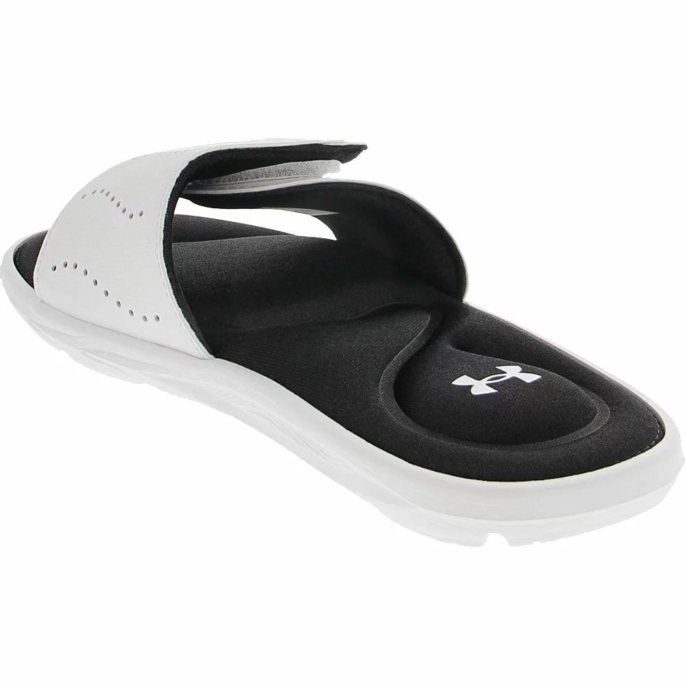 Under Armour Ignite 9 Sl Slide Sandals - Womens Grey Black 3 Under Armour Ignite 9 Sl Slide Sandals - Womens Grey Black - Image 3