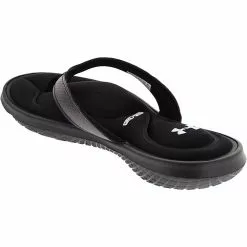 Under Armour Marbella 7 T Flip Flops - Womens Black -Rogan‘s Shoes shop UA 3022723 0013
